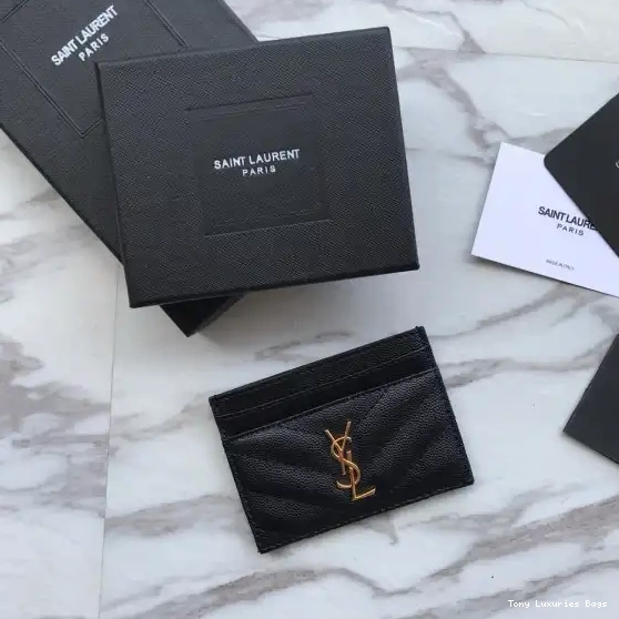 Tony Luxuries CASSANDRE YSL MATELASSÉ CARD CASE 0604